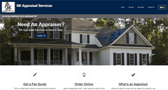 Desktop Screenshot of bkappraisal.net