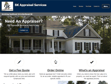 Tablet Screenshot of bkappraisal.net